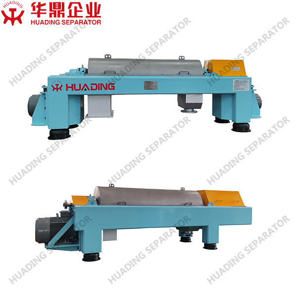 VFD ABB Horizontal Centrifuge Machine Waste Water Centrifuge