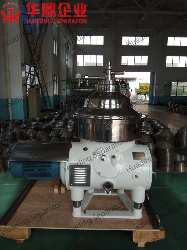 Ss 316L Milk Cream Extraction Machine Centrifugal Separator 1000l H